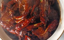 红烧梭子蟹