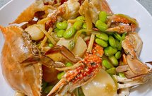 鲜得眉毛都要掉下来的梭子蟹炒年糕