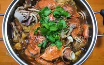 蟹肉煲