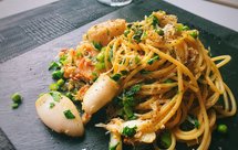 螃蟹自有百般吃法——低卡又鲜美的高颜值快手料理——欧芹碎蟹肉意大利面