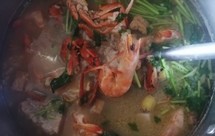 鲜虾蟹肉粥