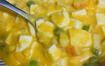 咸蛋黄版蟹黄豆腐