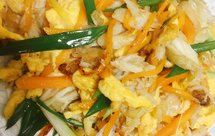 超快手蟹肉炒蛋