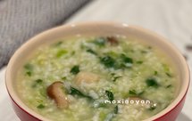 香菇鲜贝菜粥
