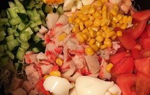 鸡胸肉混合沙拉