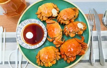 清蒸大闸蟹