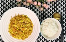 接地气的黄豆芽炖粉条