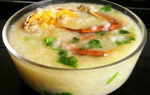 大闸蟹粥