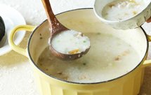 北鼎铸铁锅食谱｜皮蛋瘦肉粥