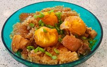 懒人厨房之咸蛋肉粽（附速成咸鸭蛋腌法）