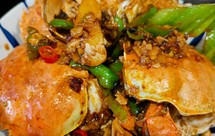 简单香辣大闸蟹