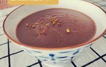 桂花板栗豆浆糊