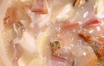 咸肉春笋河蚌煲