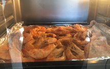 家庭版烤海虾干