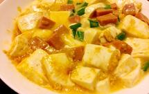 老丁的私房菜-蟹黄豆腐