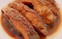 九江米酒烧金鲳鱼排