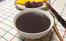 豆浆机版黑米核桃芝麻糊