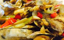 绝味爆炒蛏子（好吃到流泪）