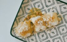 超简单｜糯唧唧的日式葛饼（红糖豆面团子）