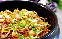 肉末粉丝黄豆芽