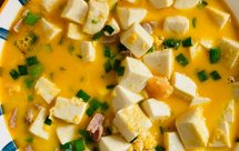 【咸蛋黄豆腐】