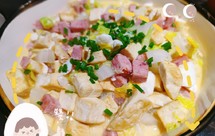 低脂减肥咸蛋豆腐羹