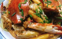 15分钟搞定梭子蟹炒年糕