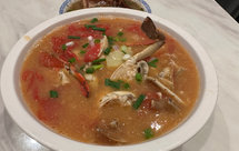 番茄土豆梭子蟹