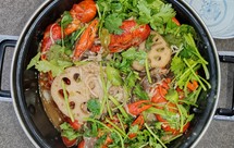 咖喱蒜蓉小龙虾焖面