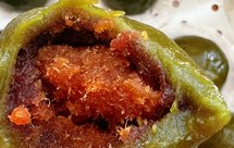 艾草粉/斑斓粉青团