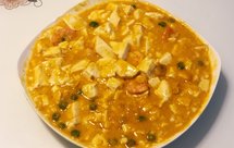 没有蟹黄,一样做蟹黄豆腐