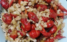 蒜蓉小龙虾海鸭蛋版