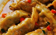 麻辣拌饺子（芝麻酱饺子）