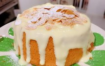 一人份芝士海盐爆浆杏仁蛋糕