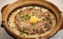 【0427】咸蛋肉饼煲仔饭 <302小厨房>