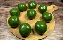 青团（鸭蛋黄肉松馅的）