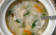 电炖杯之咸鸭蛋粥