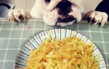 咸鸭蛋炒土豆丝