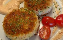 北美流行的前菜Crab cake 蟹肉饼的基本作法
