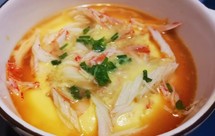 蟹肉棒蒸蛋