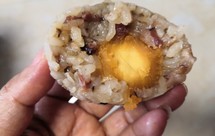 超好吃的咸鸭蛋饭（零厨艺）