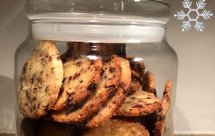 圣诞必备1: 肉桂杏仁饼干和巧克力饼干