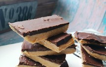 生酮免烤巧克力花生酱fudge