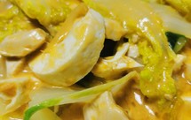 咸鸭蛋炒娃娃菜