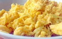 螃蟹腿儿（姜丝炒鸭蛋）-静的食光