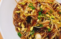 黄豆芽炒粉丝