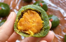 【亲子烘焙】清明粿网红肉松咸蛋黄豆沙小青团零难度第二天不发硬先蒸后包版本清明节糕点青汁粉版绿瘦子粉版