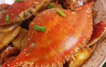 经典【梭子蟹炒年糕】可以直接当主食吃！