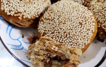 第一次做就会成功的芝麻酱烧饼