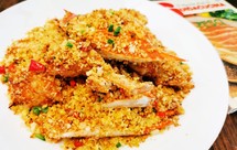 港式名菜—避风塘炒海蟹